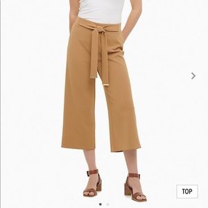 Calvin Klein TIE BELT WIDE LEG CULOTTES
